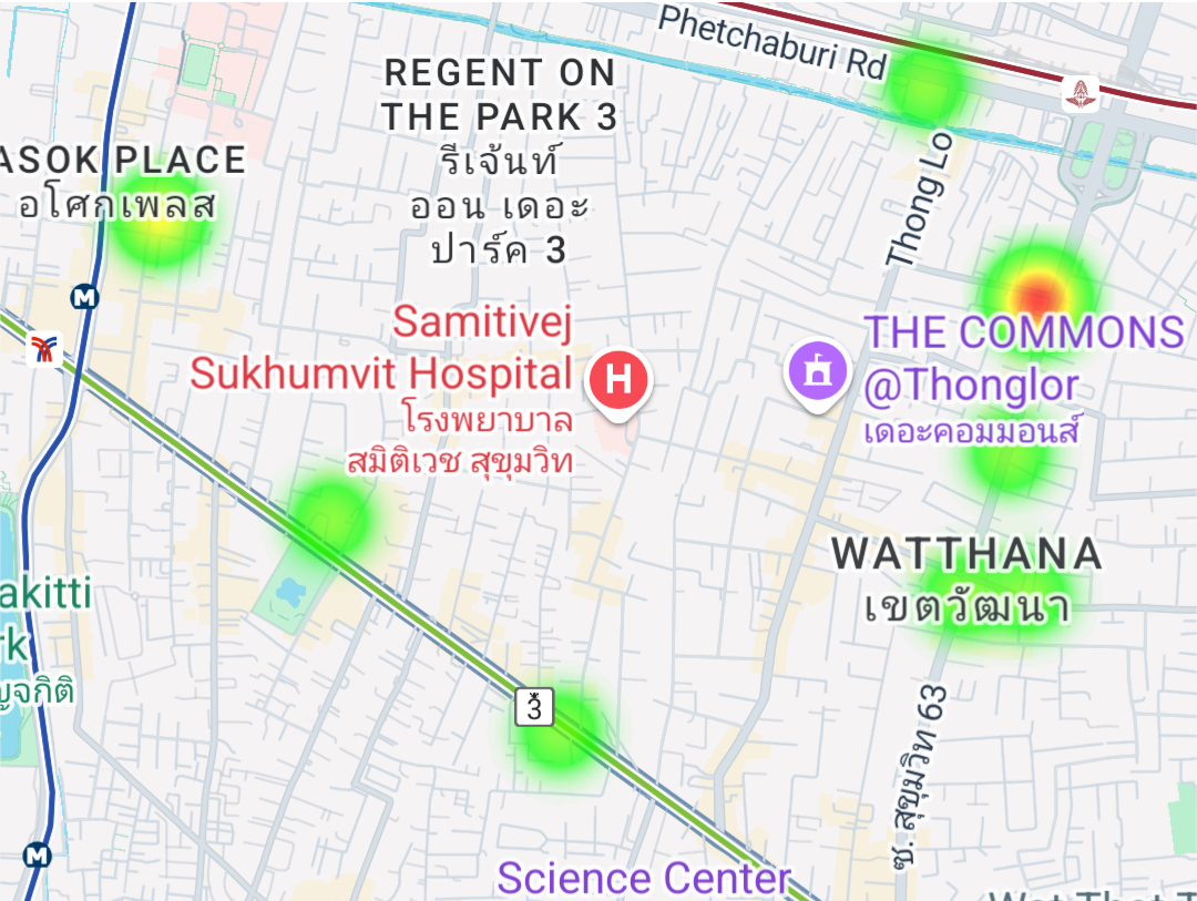 Pickmybite Heatmap